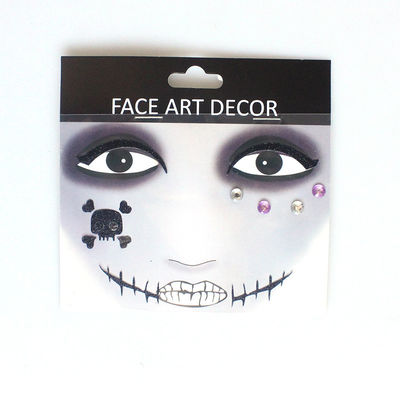 PET Film Festive Stickers EOM Fake Tattoo Stickers For Dance Party