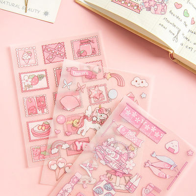 Hand Account Stationery Washi Paper Stickers Notebook Album Decoration Children'S Stickers